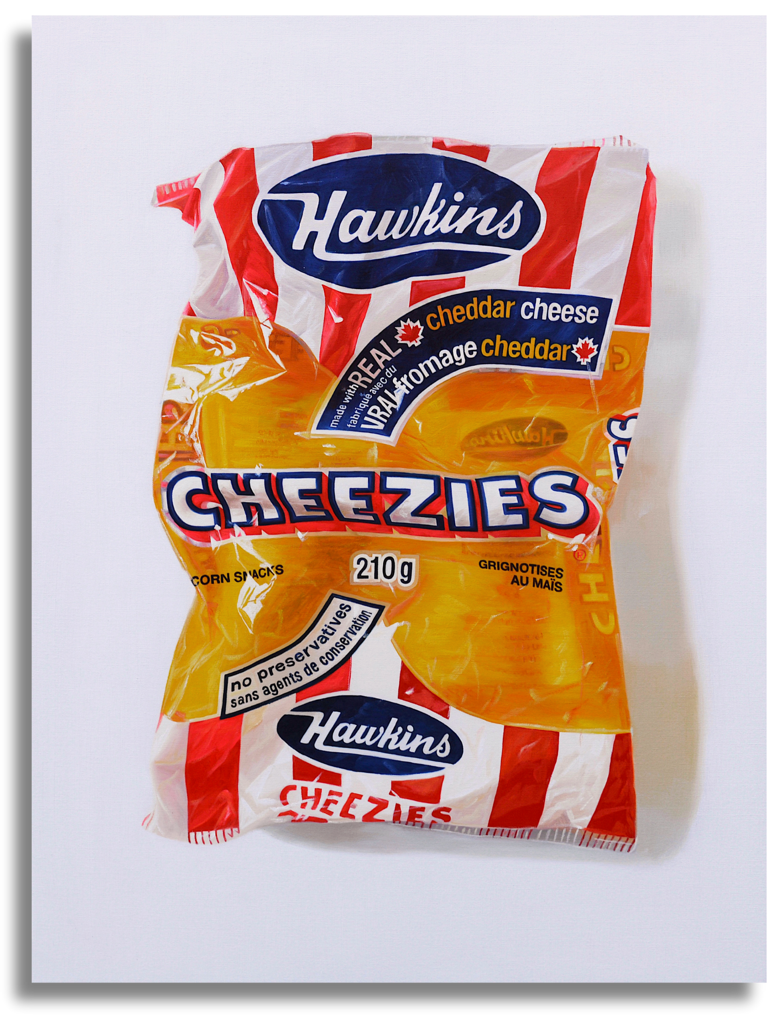 Cheezies Bag no. 49 - Original Painting