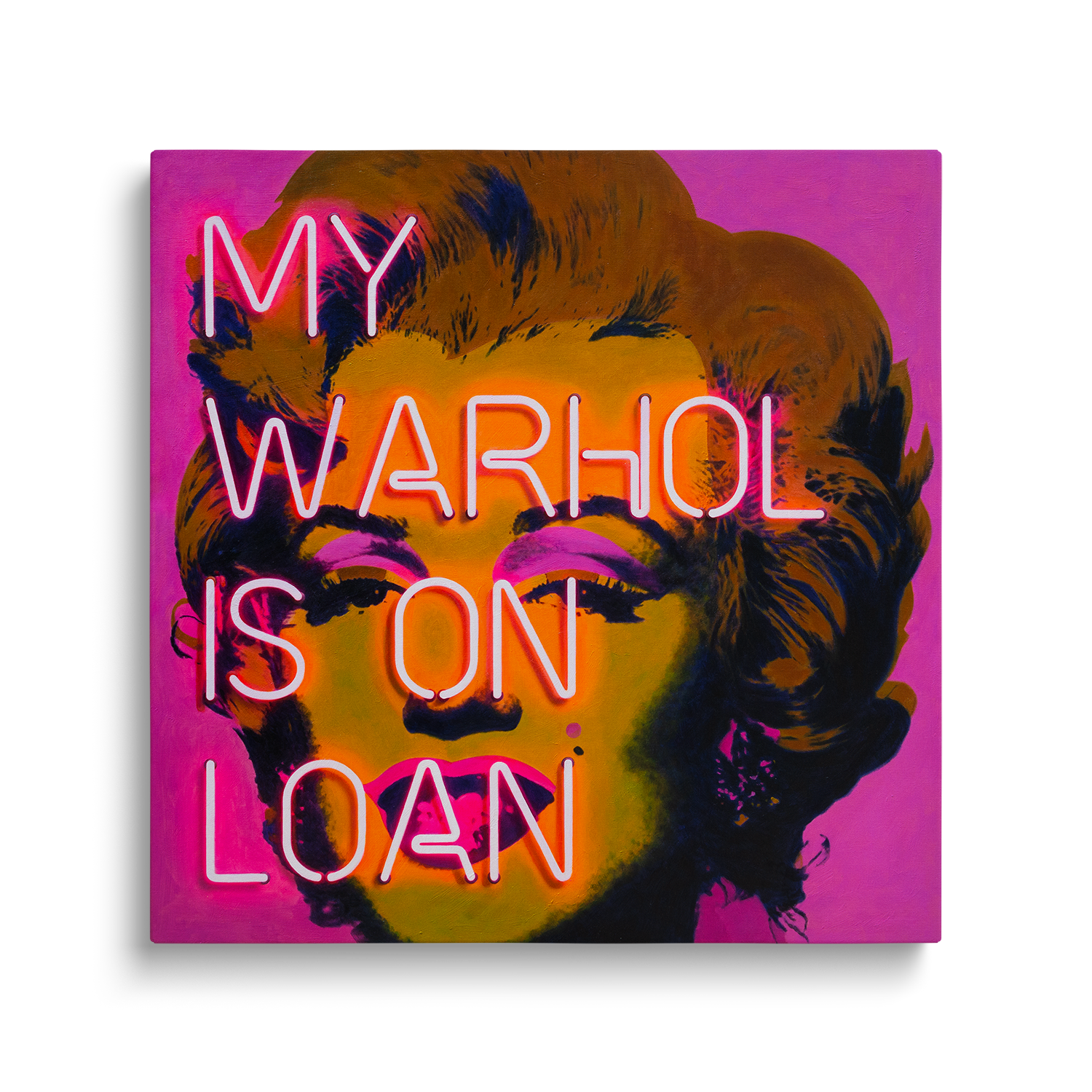 My Warhol Is On Loan, Pink