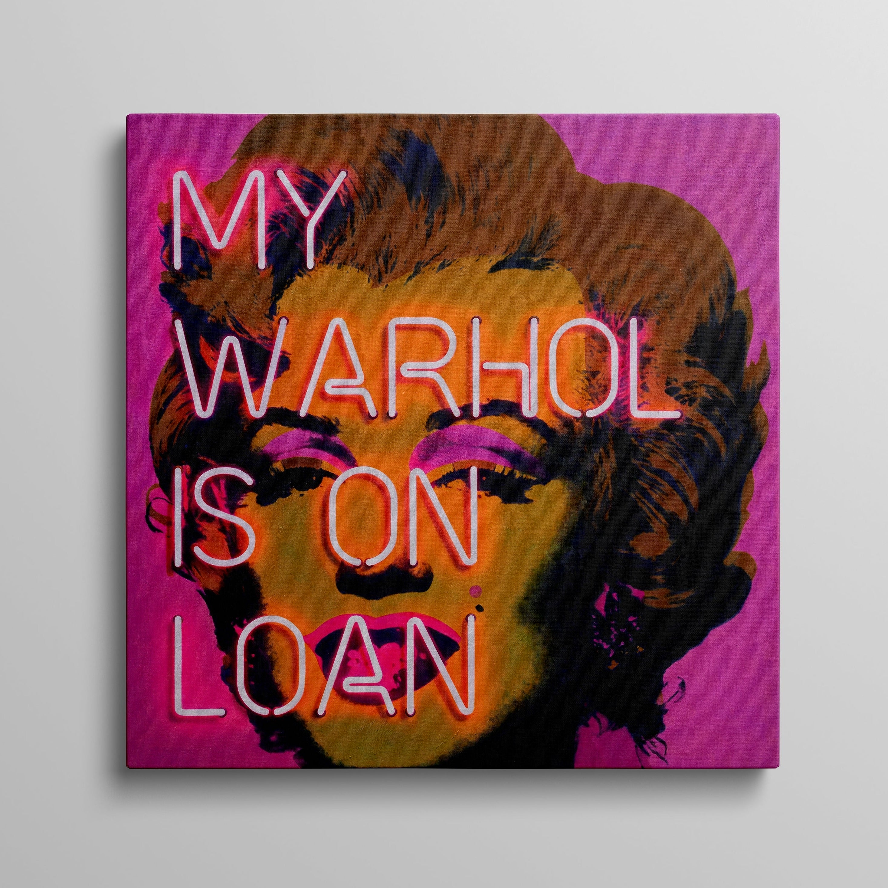 My Warhol Is On Loan, Pink