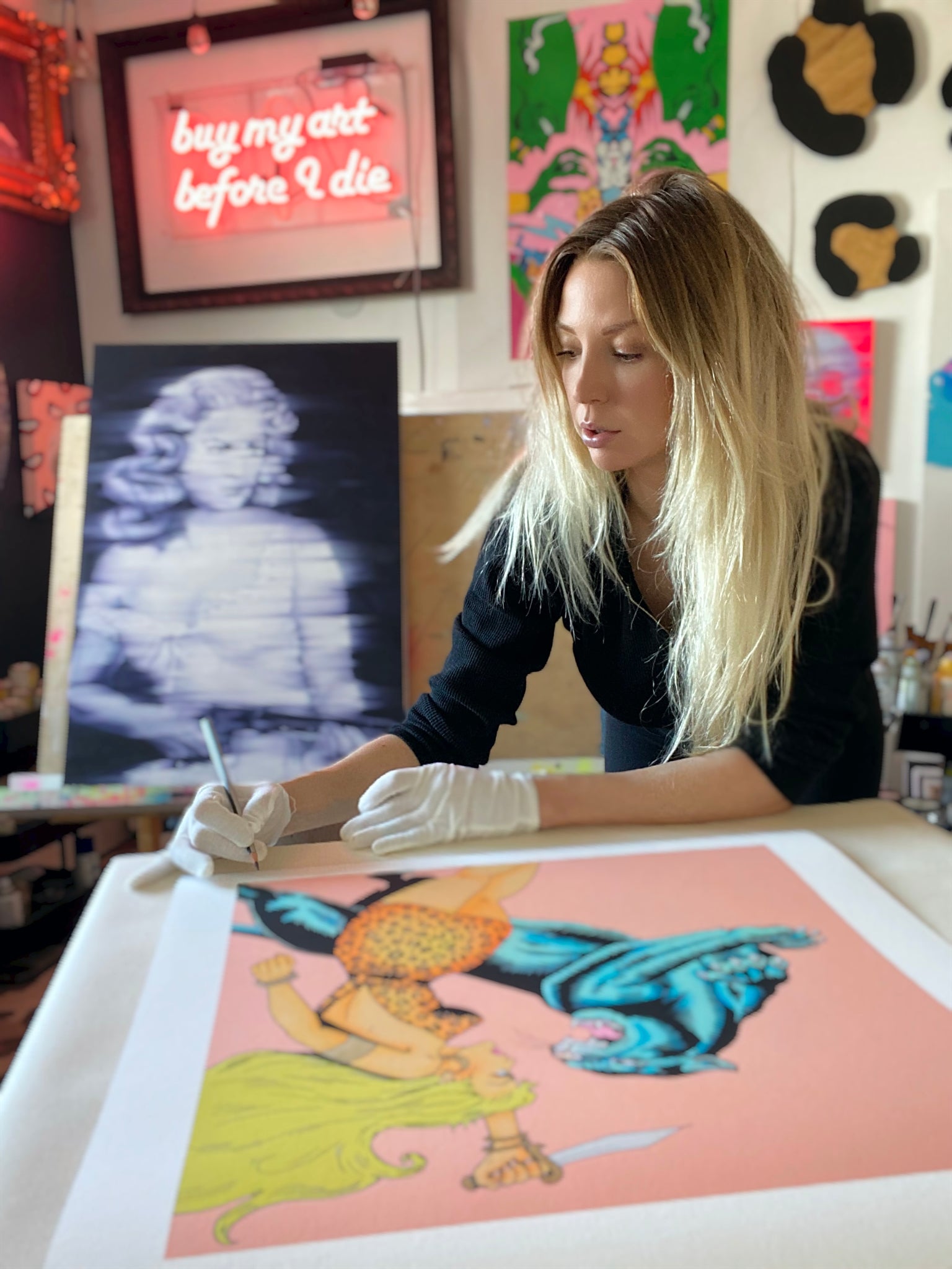 Sheena Vs. Panther - Limited Edition Prints