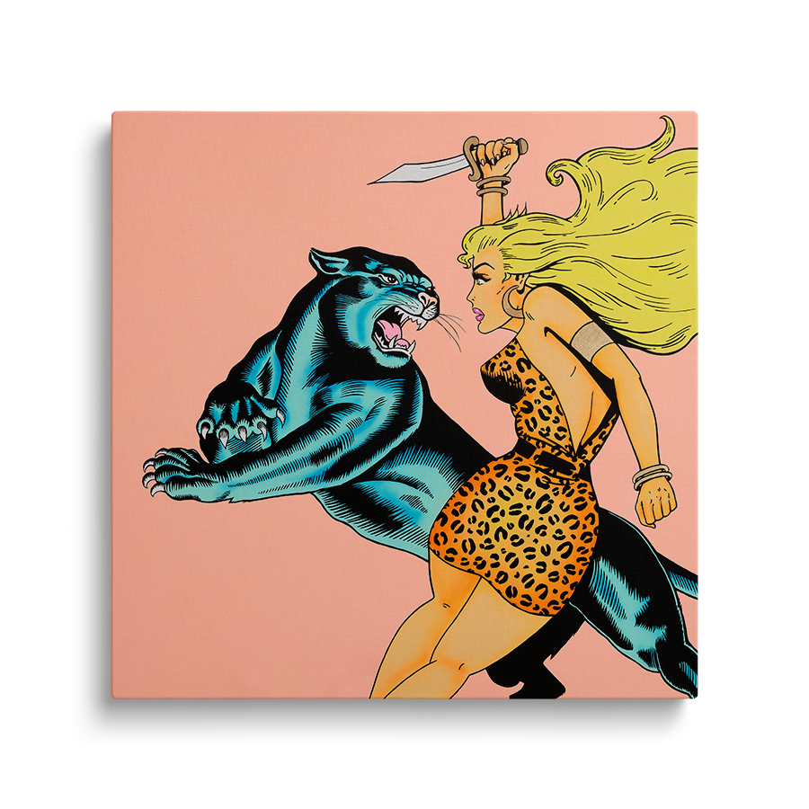 Sheena Vs. Panther - Limited Edition Prints