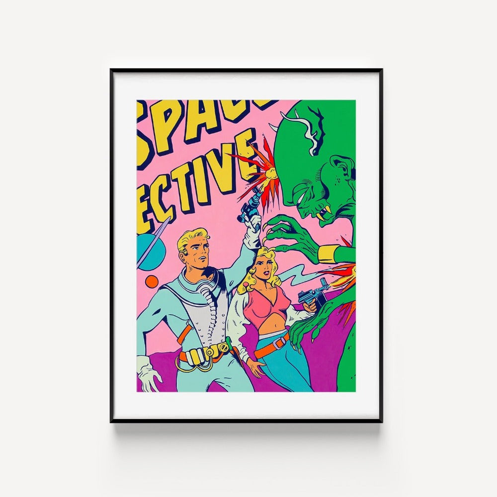 Space Detective - Limited Edition Print